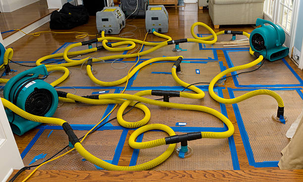 Professional Burst Pipe Water Damage technician working in Lawrenceville, GA
